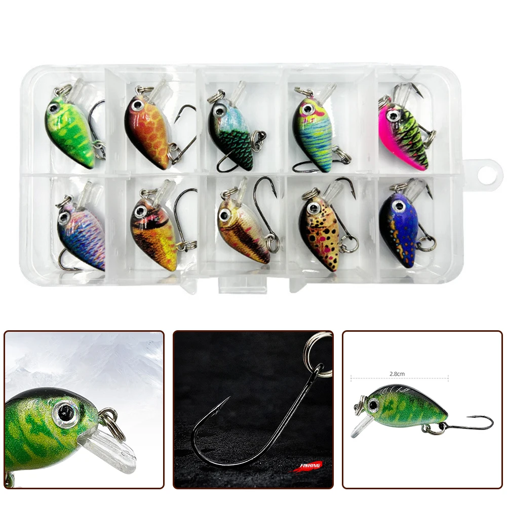 10pcs Mino Fishing Lure Long Tongue Plate Fake Bait Bionic Hard Bait Single Hook Fishing Accesseries
10pcs Mino Fishing Lure Long Tongue Plate Fake Bait Bionic Hard Bait Single Hook Fishing Accesseries