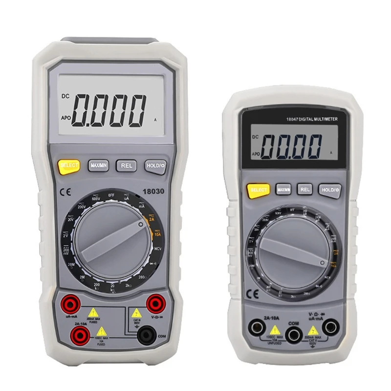 NCV Digital Multimeter Auto Ranging for DC Current Meter Resistance D