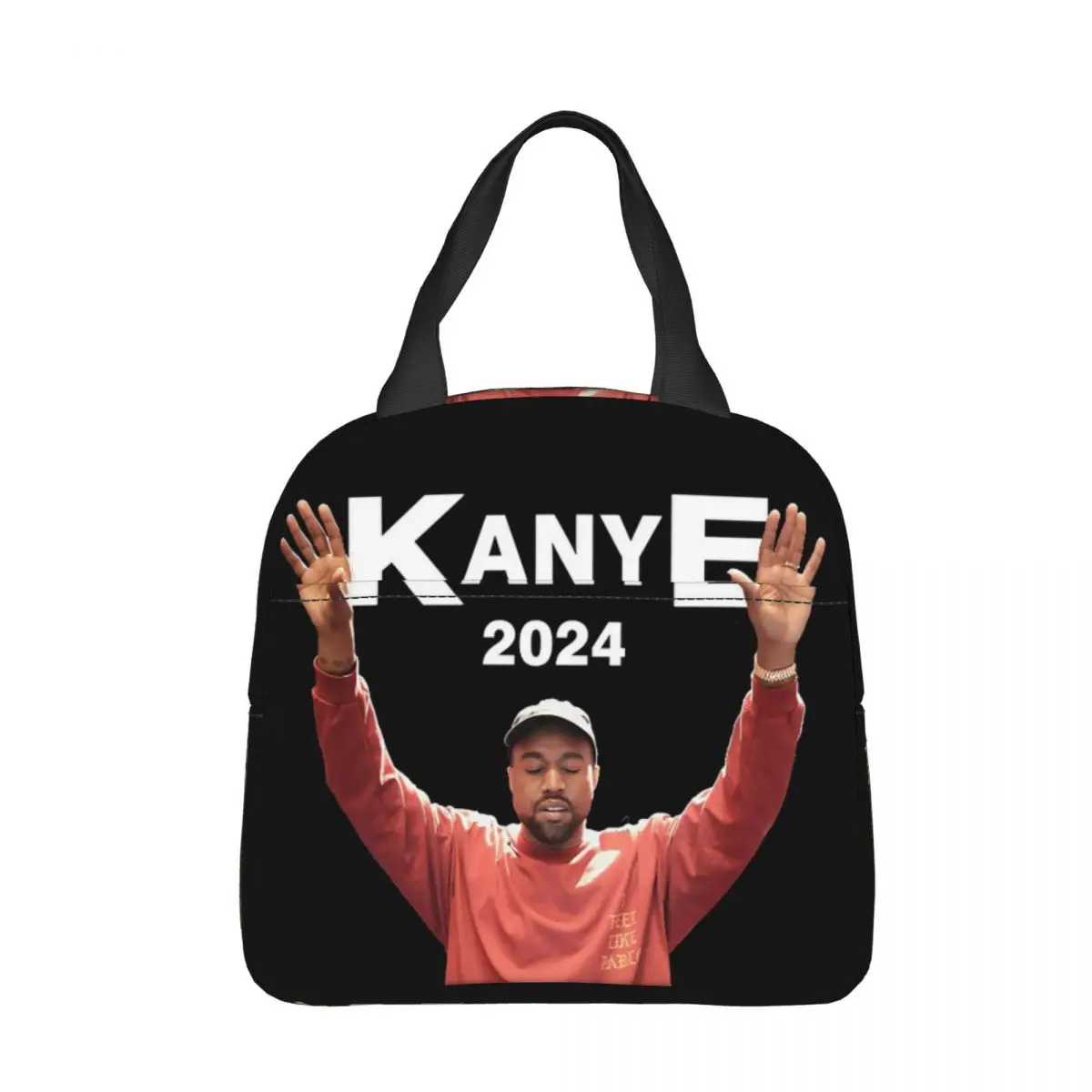 American Rapper Kanye Flag West Life Of Pablo Hands Insulated Lunch Bags Thermal Bag Reusable Portable Lunch Box Tote Men Women 
American Rapper Kanye Flag West Life Of Pablo Hands Insulated Lunch Bags Thermal Bag Reusable Portable Lunch Box Tote Men Women