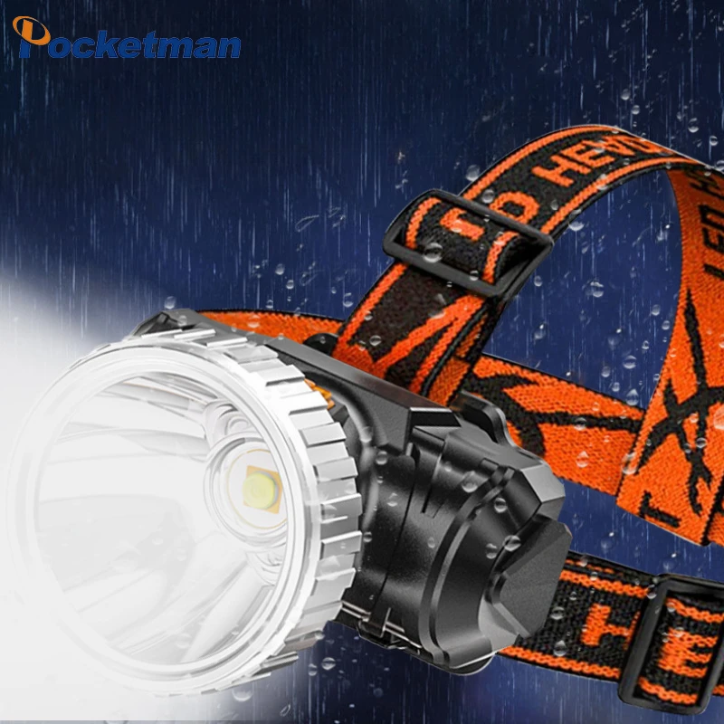 New LED Headlamp Outdoor Fishing Headlight USB Rechargeable Head Lamp Built-in 18650 Battery Camping Running Lantern 
New LED Headlamp Outdoor Fishing Headlight USB Rechargeable Head Lamp Built-in 18650 Battery Camping Running Lantern