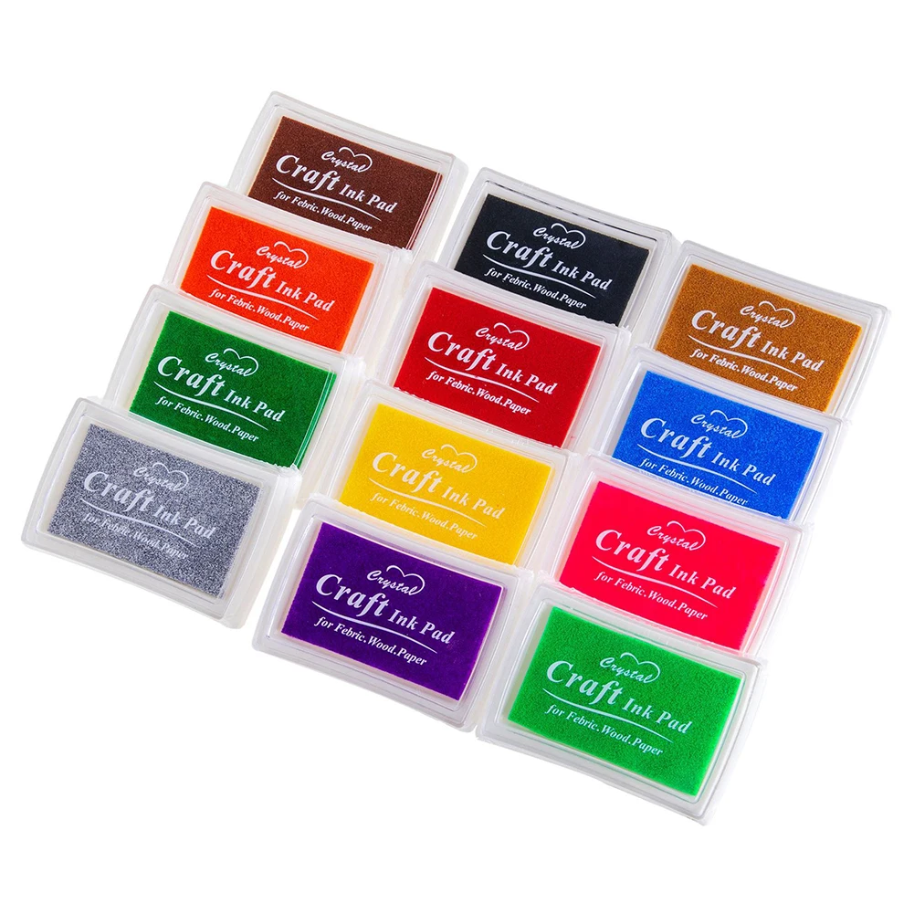 12/15/16pcs Ink Pad Stamp Pad 16g For DIY Craft,Stamps,Scrapbooking Paper Decoration DIY Handbook Printing Platform
12/15/16pcs Ink Pad Stamp Pad 16g For DIY Craft,Stamps,Scrapbooking Paper Decoration DIY Handbook Printing Platform