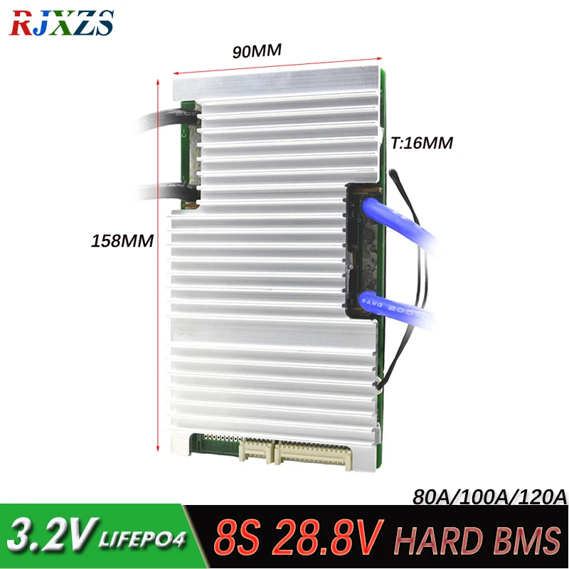 20S 80A/100A 120A version S LiFePO4 BMS/PCM/PCB battery protection board for 20 Packs 18650 Battery Cell w/ Balance w/Temp
20S 80A/100A 120A version S LiFePO4 BMS/PCM/PCB battery protection board for 20 Packs 18650 Battery Cell w/ Balance w/Temp