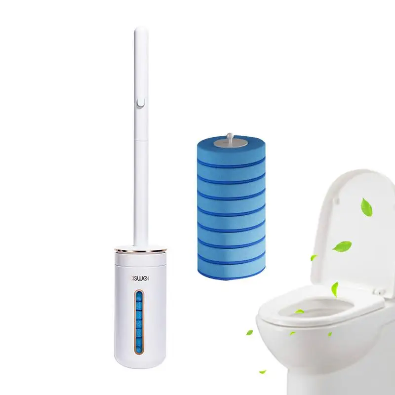 Щетки для унитаза, Ароматизированная щетка для унитаза, бесконтактная сменная щетка для очистки унитаза, держатель для щетки для отеля с приятным ароматом