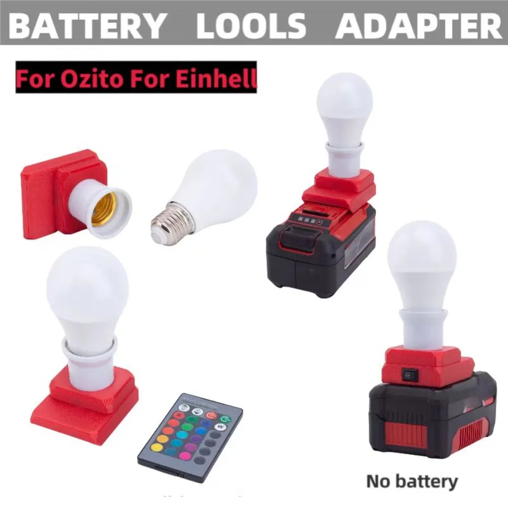 

Для Einhell Ozito 18v фотолампа 5W E27 фотолампа лампа с теплым и холодным белым светом с дистанционным управлением