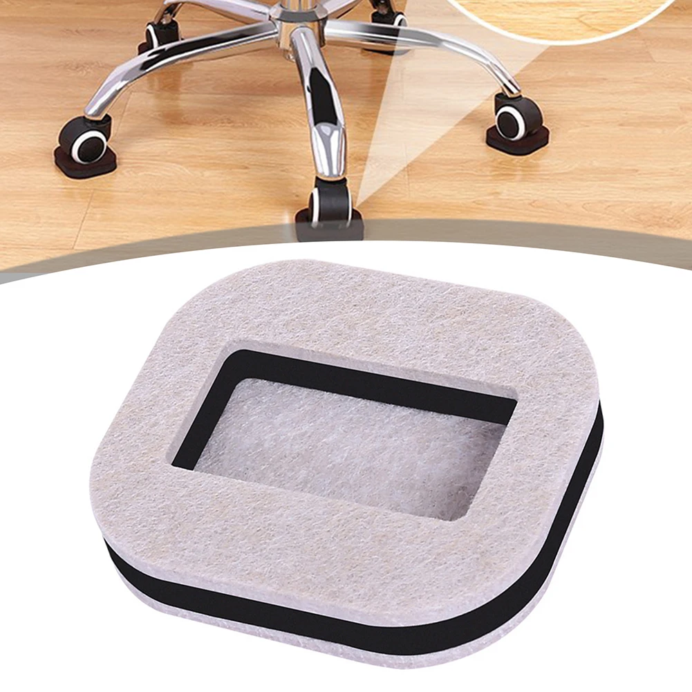 5Pcs Felt Pads Office Chair Wheel Stopper Furniture Caster Covers Hardwood Floor Pads For Protect The Floor 8x7cm/8.5x8.5cm
5Pcs Felt Pads Office Chair Wheel Stopper Furniture Caster Covers Hardwood Floor Pads For Protect The Floor 8x7cm/8.5x8.5cm