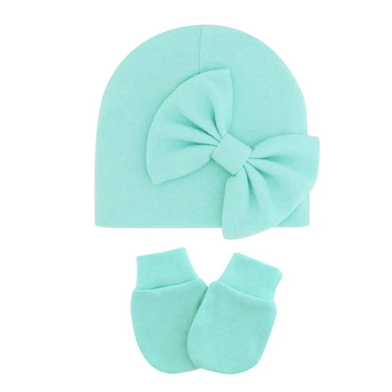 Adorable Baby Girl Beanie & Gloves Set - 2 Pieces 7 S41887a2464574287884a4ff4c13e5fe0m