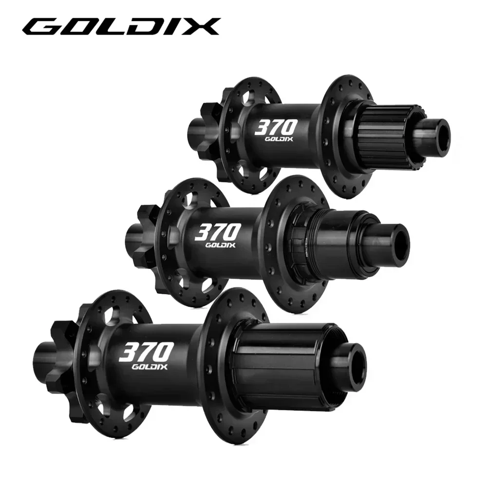 

GOLDIX GDX370 28H Bicycle Hub Sealed Bearing 6-bolt Disc Brake J-Bend 28 Holes Ratchet 36T BOOST MTB Hub for Shimano HG MS SRAM