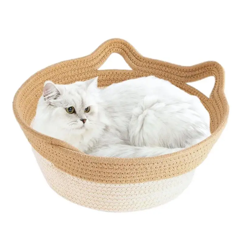 Cute Bed for Dogs Round Dog Bed House woven puppy sleeping bed Dog Basket Pet Cushion Soft Warm Sleeping Pets Supplies Winter
Cute Bed for Dogs Round Dog Bed House woven puppy sleeping bed Dog Basket Pet Cushion Soft Warm Sleeping Pets Supplies Winter