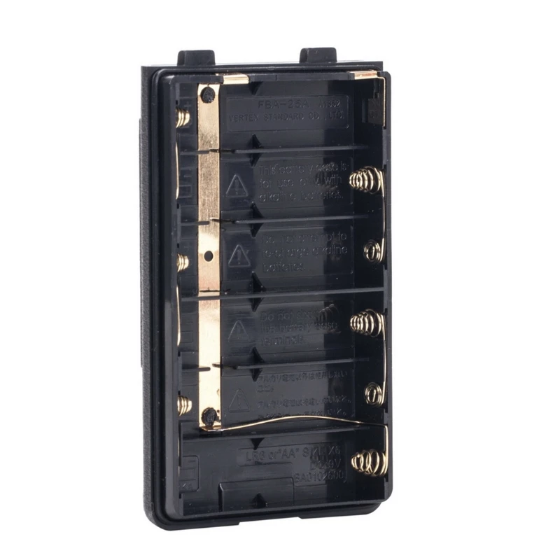 

FBA-25A 6x AA Battery Case Intercom Batteries Shell Durable Box Compatible with VX-150/110/400 FT-60R/E