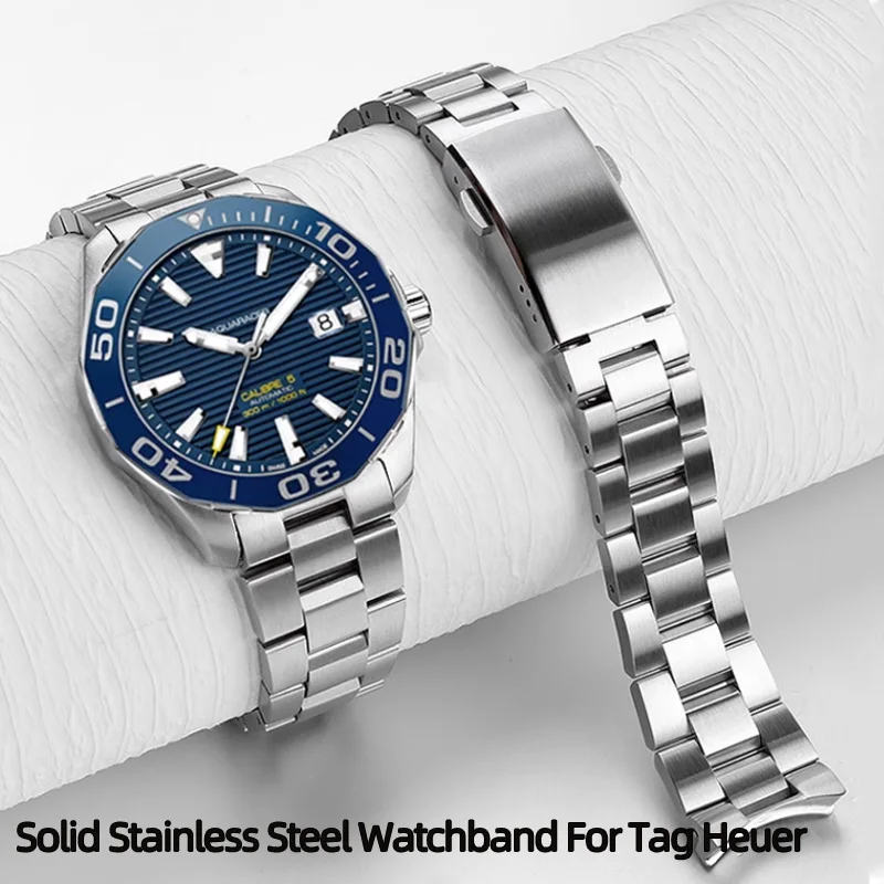 Solid Stainless Steel Watchband For Tag Heuer WAY201A WAY211A Series Competitive Potential 20.5MM 21.5MM 22MM Male Watch Strap
Solid Stainless Steel Watchband For Tag Heuer WAY201A WAY211A Series Competitive Potential 20.5MM 21.5MM 22MM Male Watch Strap