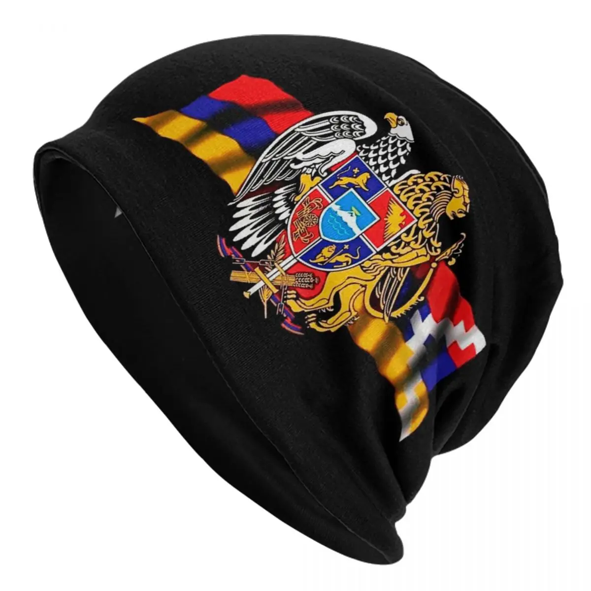 

Armenian Armenia Flag Bonnet Hats Autumn Winter Outdoor Skullies Beanies Hat Men's Women's Warm Head Wrap Caps