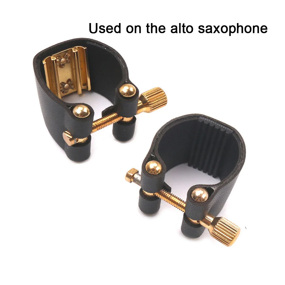 Alto Sax Mouthpiece Ligature Saxophone Mouthpiece Leather Fastener Clip Ligatures For Alto Sax Accessories Metal Bakelite Flute
Alto Sax Mouthpiece Ligature Saxophone Mouthpiece Leather Fastener Clip Ligatures For Alto Sax Accessories Metal Bakelite Flute