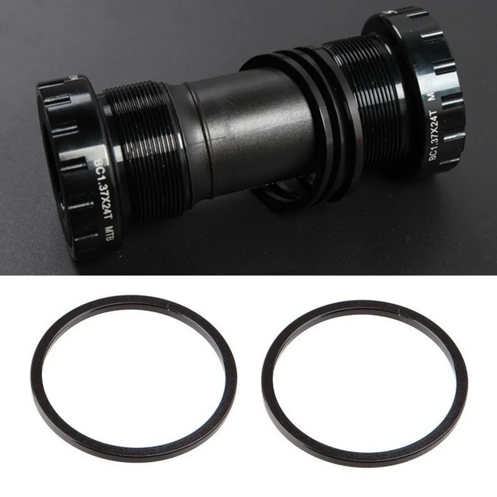 2.5mm Bicycle Bottom Bracket Spacer 2pcs Aluminum Alloy Bike Black Cycling Fits For GXP HollowTech II Kit Durable
2.5mm Bicycle Bottom Bracket Spacer 2pcs Aluminum Alloy Bike Black Cycling Fits For GXP HollowTech II Kit Durable