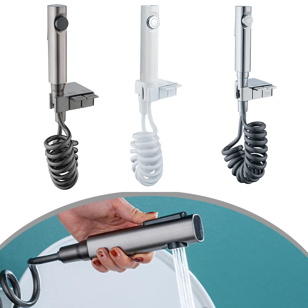 G1/2 Portable Toilet Bidet Shower Faucet Handheld Bidet Toilet Sprayer Set Solid Brass One-in-two-out Angle Valve Bathroom Parts
G1/2 Portable Toilet Bidet Shower Faucet Handheld Bidet Toilet Sprayer Set Solid Brass One-in-two-out Angle Valve Bathroom Parts