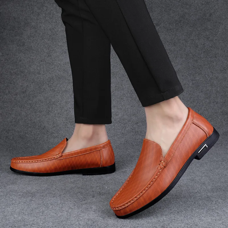 2023 Men Loafers Shoes Fashion Male Boat Shoes Casual Shoes Man Dress Shoes Party Wedding Footwear
2023 Men Loafers Shoes Fashion Male Boat Shoes Casual Shoes Man Dress Shoes Party Wedding Footwear