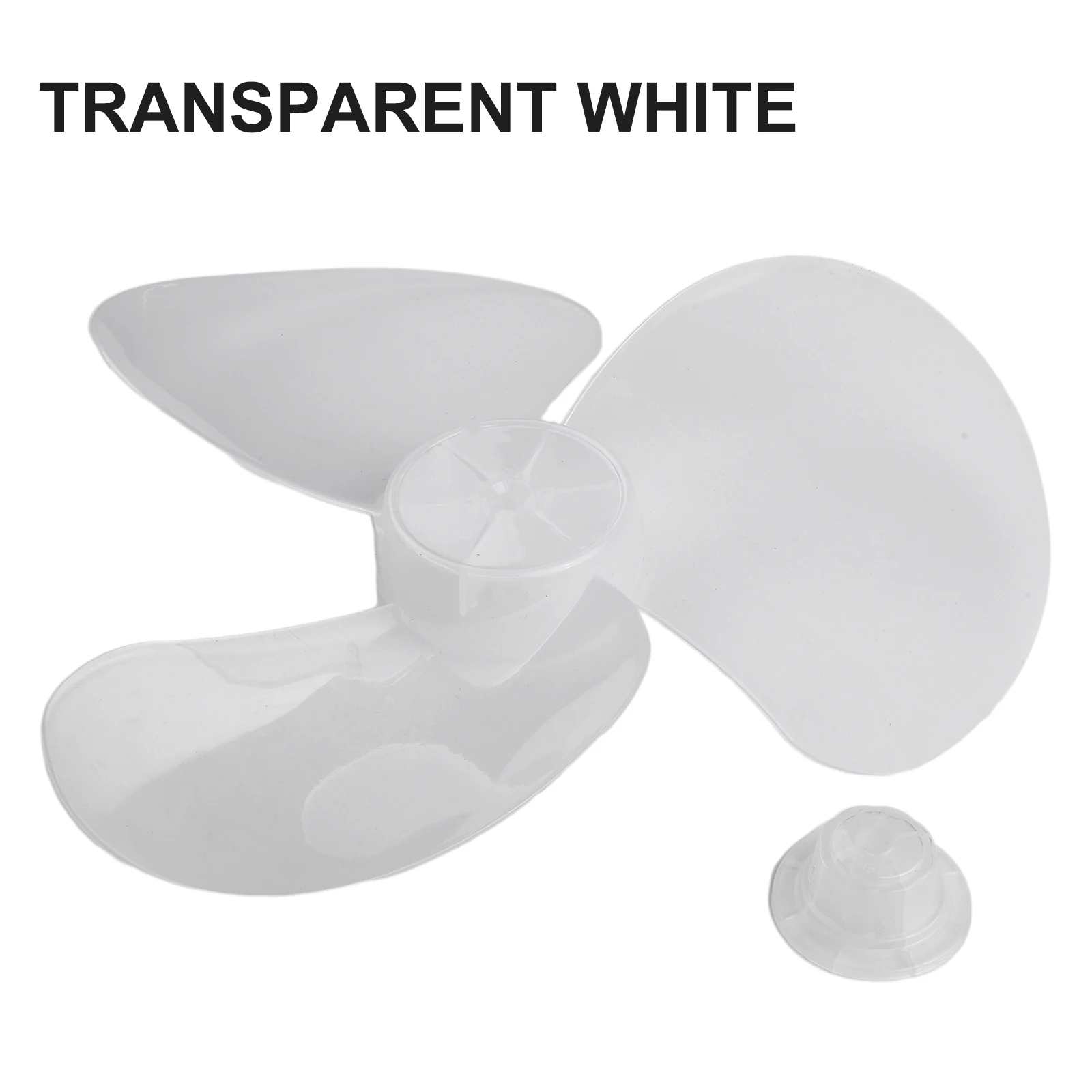12\" Plastic Fan Blade Transparent White 1pcs 3 Leaves Home Improvement Table Fanner Transparent Black Practical
12\" Plastic Fan Blade Transparent White 1pcs 3 Leaves Home Improvement Table Fanner Transparent Black Practical