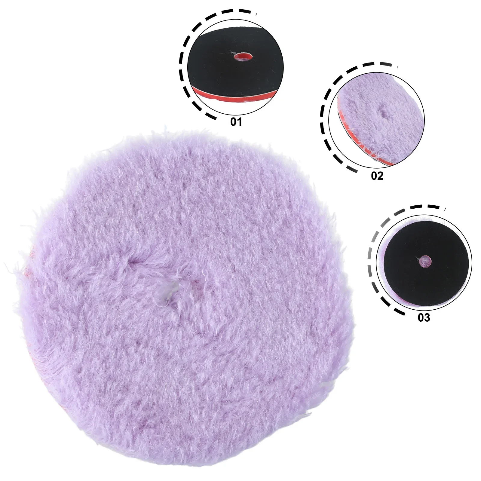 Car Paint Polishing Wood Polishing Pad Wood Polisher 1PC Purple Soft Buffer Pads Wood Car Waxing For Polishing Machine
Car Paint Polishing Wood Polishing Pad Wood Polisher 1PC Purple Soft Buffer Pads Wood Car Waxing For Polishing Machine