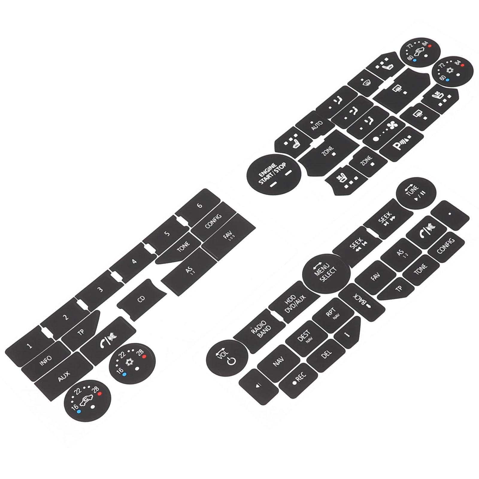 Radio Decal Sticker Repair Stickers Car Stickers Button Repair Climate Control High Grade Vinyl Preventing Sunlight
Radio Decal Sticker Repair Stickers Car Stickers Button Repair Climate Control High Grade Vinyl Preventing Sunlight