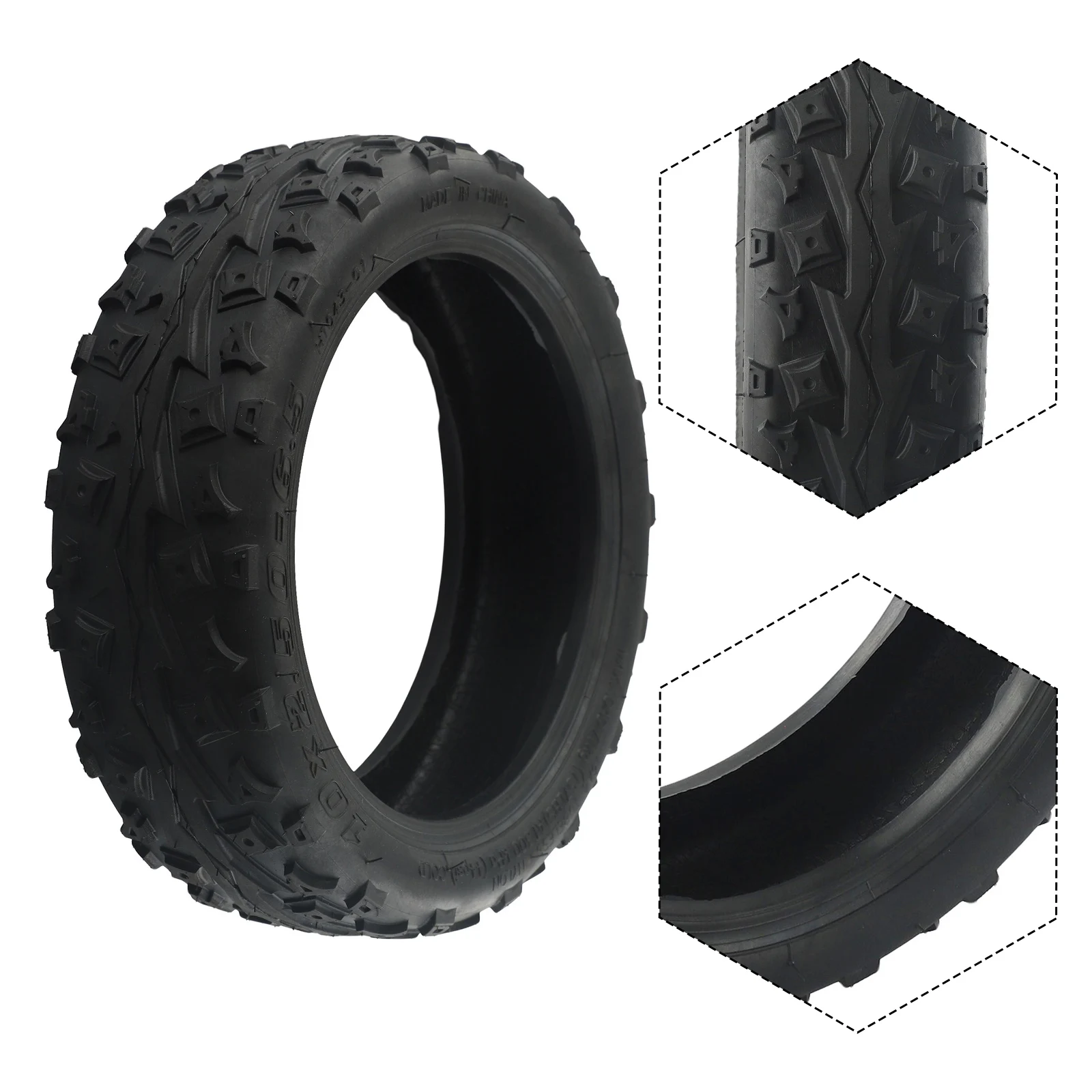 10 Inch 60/70-6.5 Tubeless Tyre For Ninebot Max G30 G30E G30LP Electric Scooter 10x2.50-6.5 Rubber Tubeless Tyre Repalcement
10 Inch 60/70-6.5 Tubeless Tyre For Ninebot Max G30 G30E G30LP Electric Scooter 10x2.50-6.5 Rubber Tubeless Tyre Repalcement