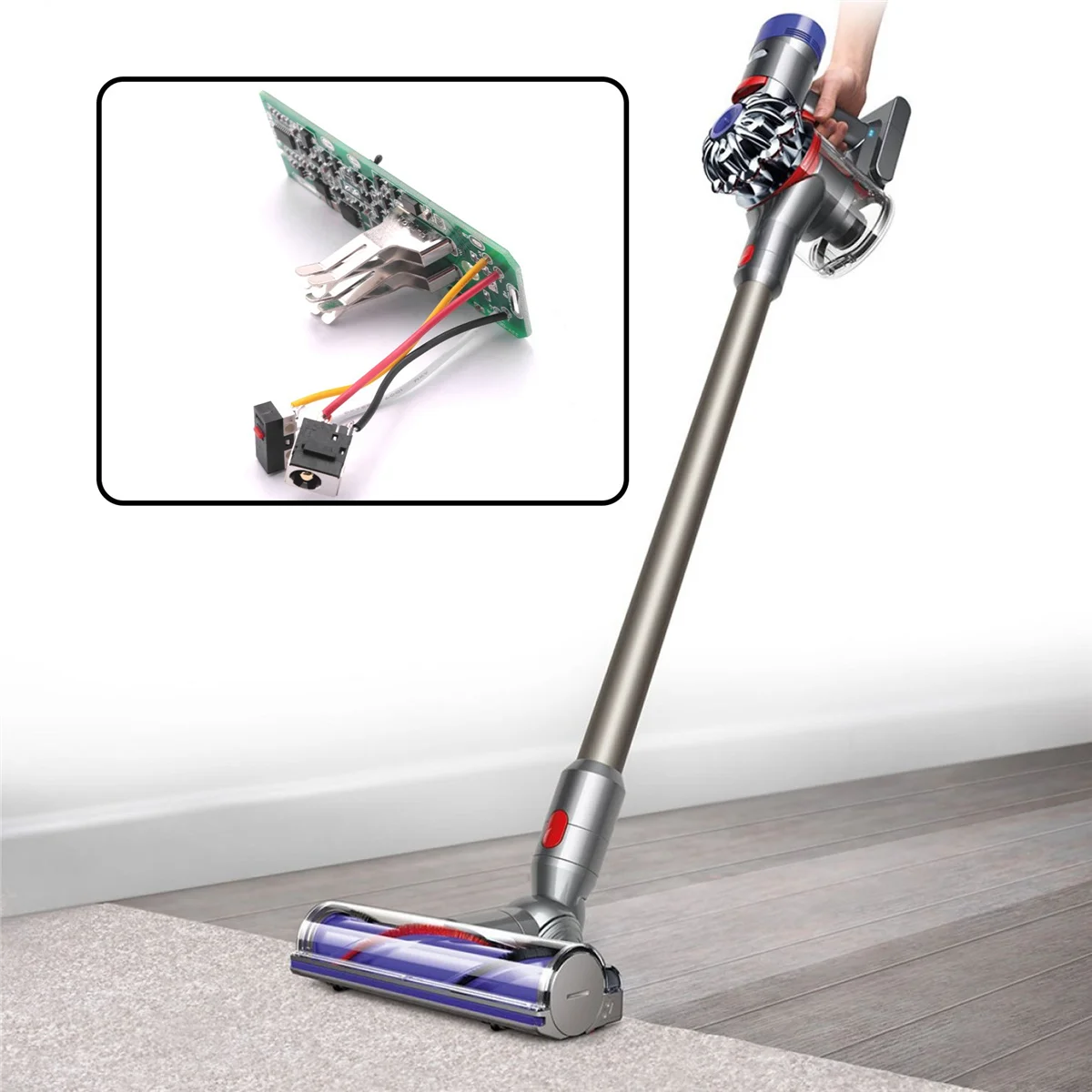 Защитная плата для литий-ионной батареи для пылесоса Dyson V6 V7 21,6 в
Защитная плата для литий-ионной батареи для пылесоса Dyson V6 V7 21,6 в