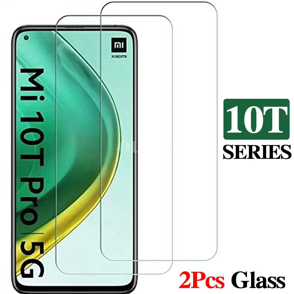 

2 Pcs Screenprotector Mi 10t Pro Lite 10 T Screen Protector Case Protection For Xiaomi 10tpro 10tlite Xiao Mi10t 9H