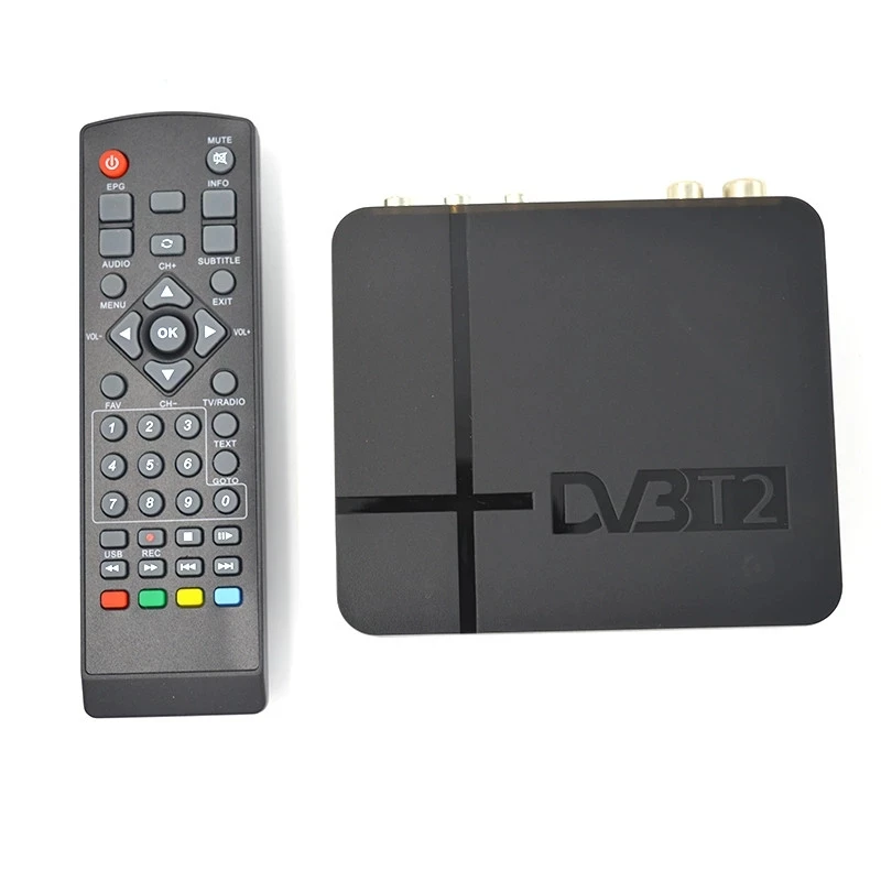 

HD DVB-T2 Digital TV Terrestrial Receiver Set-top Box with Multimedia Player H.264/MPEG-2/4 Compatible with DVB-T for TV HDTV