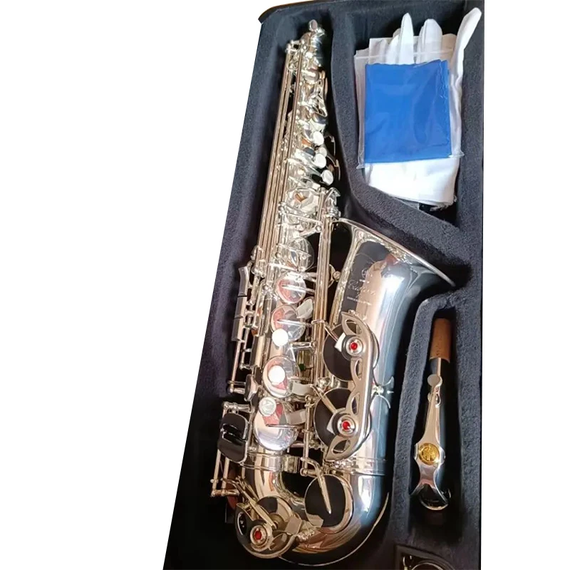 Серебряный альт-саксофон YAS -82Z, японский бренд Woodwind Sax, электронный плоский супер музыкальный инструмент с профессиональной доставкой, мундштук Sax
Серебряный альт-саксофон YAS -82Z, японский бренд Woodwind Sax, электронный плоский супер музыкальный инструмент с профессиональной доставкой, мундштук Sax