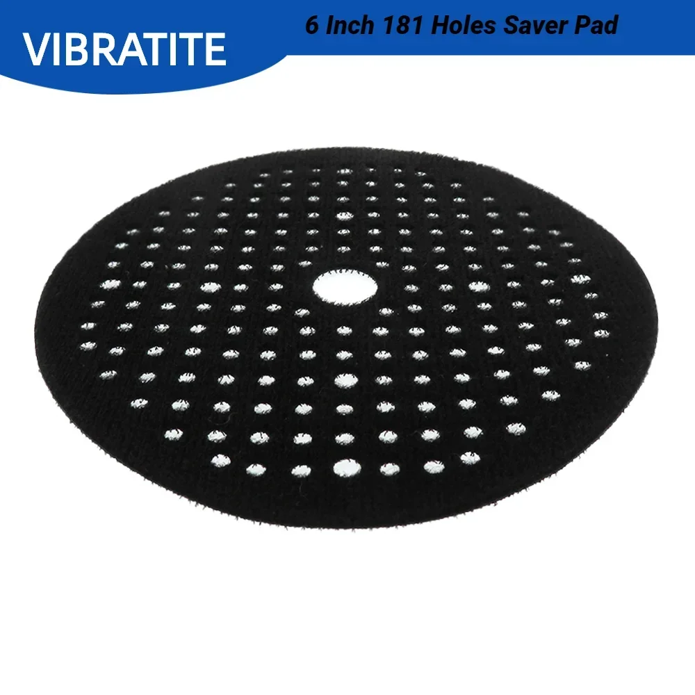 6 inch 181 Hole Premium Hook and Loop Pad Saver Protection Disc for Random Orbital Sanders Backing Pad, Multi Hole Pad Protector
6 inch 181 Hole Premium Hook and Loop Pad Saver Protection Disc for Random Orbital Sanders Backing Pad, Multi Hole Pad Protector
