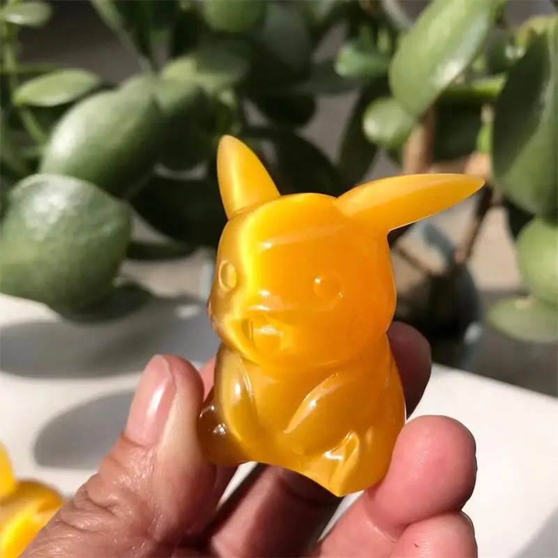 Желтый камень кошачий глаз, резной кристалл ручной работы, мультяшный кристалл, лечебный камень, домашний декор, креативный Рождественский подарок для детей
Желтый камень кошачий глаз, резной кристалл ручной работы, мультяшный кристалл, лечебный камень, домашний декор, креативный Рождественский подарок для детей