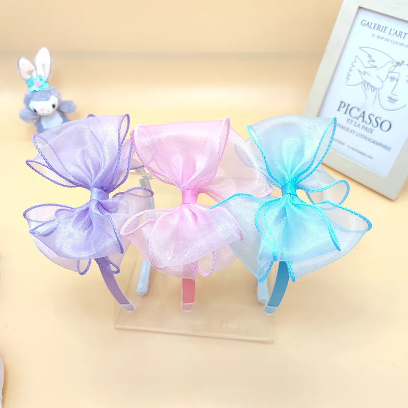 New Bow Tie Girls' Hair Band Headwear Children's Cute Sparkling Snow Yarn Headpiece Flower Hairpin Headwear
New Bow Tie Girls' Hair Band Headwear Children's Cute Sparkling Snow Yarn Headpiece Flower Hairpin Headwear
