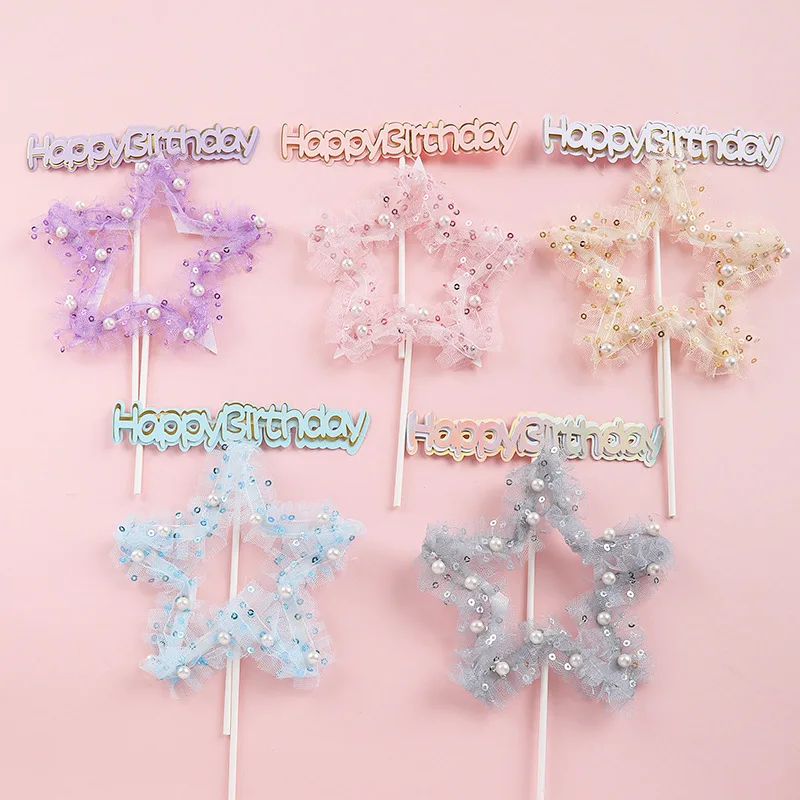Big Star Cake Topper Happy Birthday Party Boy or Girl Baby Shower Cake Decoration Kids Princess Moon Toppers for Cupcakes Favors
Big Star Cake Topper Happy Birthday Party Boy or Girl Baby Shower Cake Decoration Kids Princess Moon Toppers for Cupcakes Favors
