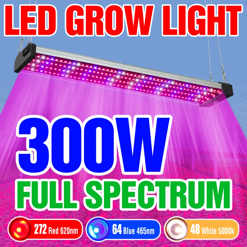 Plant Grow Light Led Phyto Lamp 300W Hydroponics Lights Greenhouse Cultivation Lamps For Indoor Plants Flower Seedling Phytolamp
Plant Grow Light Led Phyto Lamp 300W Hydroponics Lights Greenhouse Cultivation Lamps For Indoor Plants Flower Seedling Phytolamp
