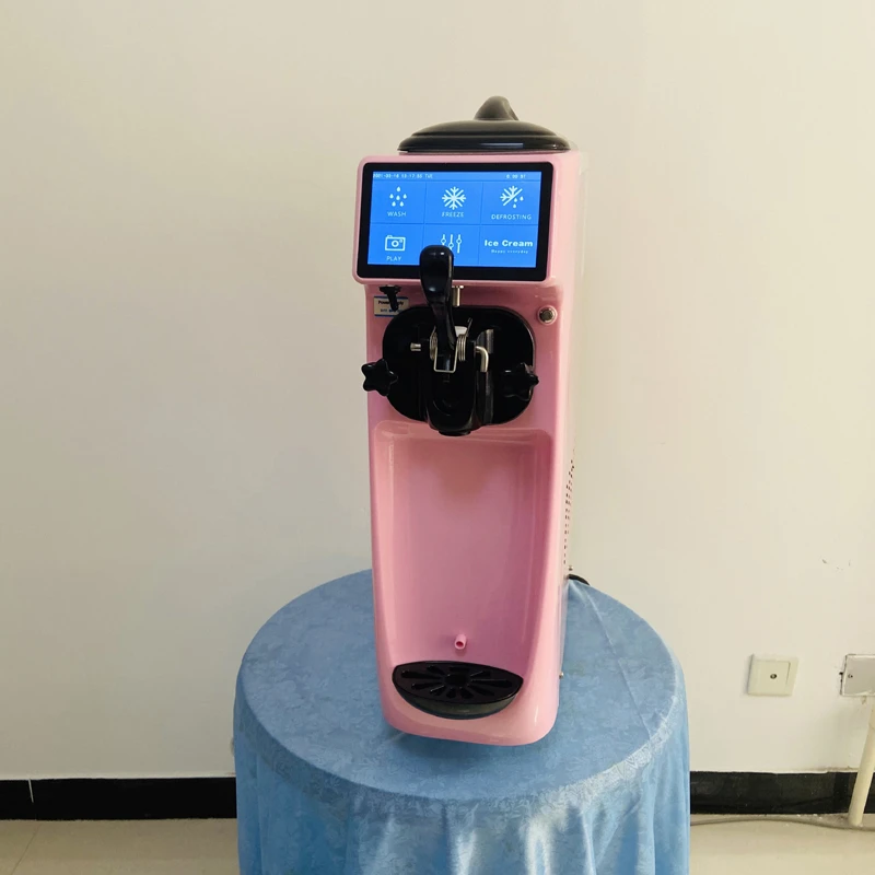 Multi Function And Single Flavor Soft Ice Cream Maker Machine Is Small And Intelligence 220V 110V For Home Or Commercial
Multi Function And Single Flavor Soft Ice Cream Maker Machine Is Small And Intelligence 220V 110V For Home Or Commercial