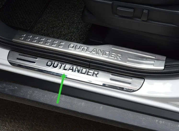Накладка на порог из нержавеющей стали для Mitsubishi Outlander 2013, 2014, 2015, 2016, 2017, 2018
Накладка на порог из нержавеющей стали для Mitsubishi Outlander 2013, 2014, 2015, 2016, 2017, 2018