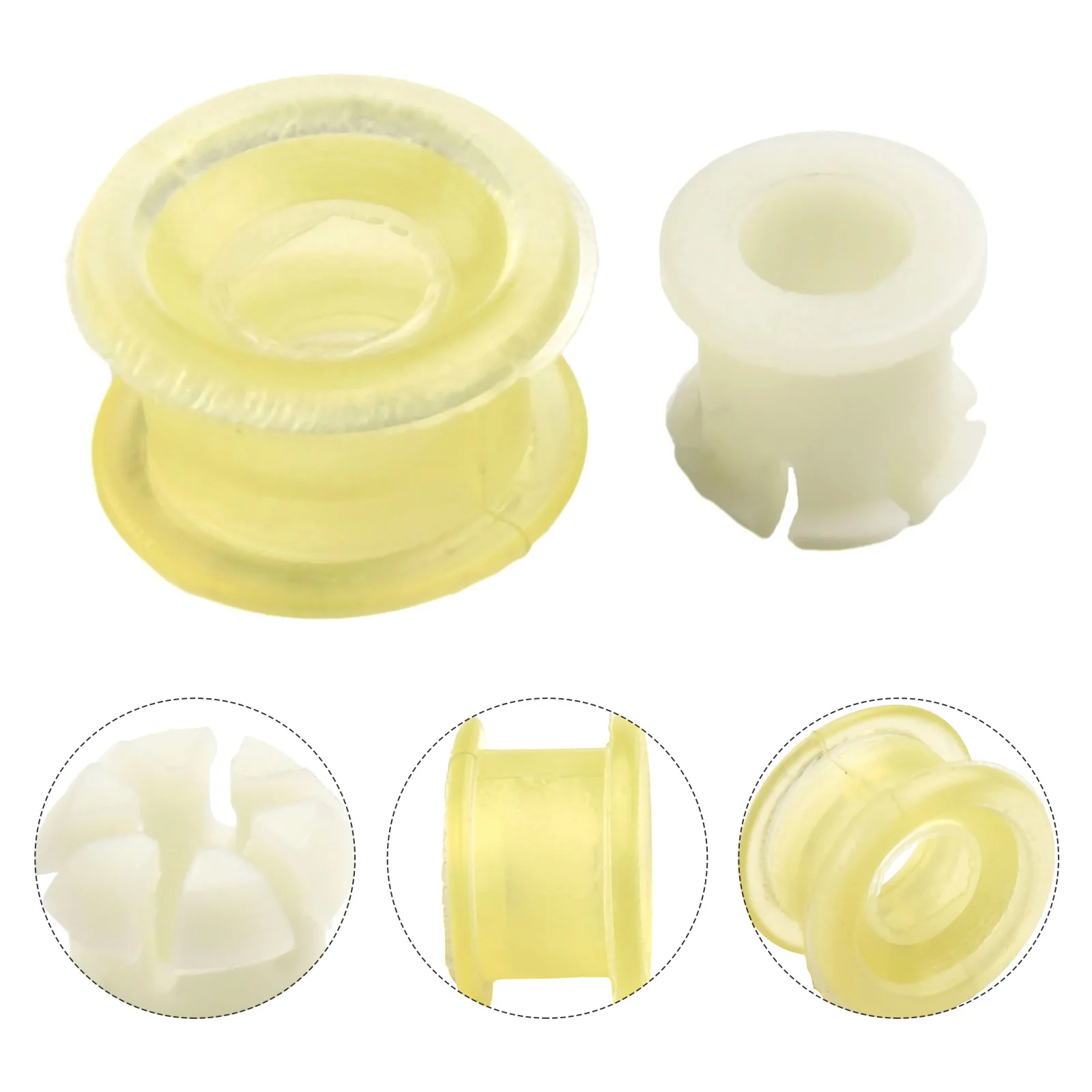 Durable Trambulator Repair Kit Cable Bushing Linkage Cable Pull Head ABS Plastic Gearbox Selector End MT Gearbox
Durable Trambulator Repair Kit Cable Bushing Linkage Cable Pull Head ABS Plastic Gearbox Selector End MT Gearbox