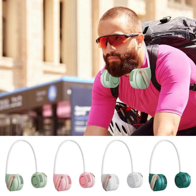 Neck Fan Rechargeable Portable Air Conditioner Bladeless Neck Fan Wearable Cooling For Sports 3 Speed Fan Summer Supplies
Neck Fan Rechargeable Portable Air Conditioner Bladeless Neck Fan Wearable Cooling For Sports 3 Speed Fan Summer Supplies
