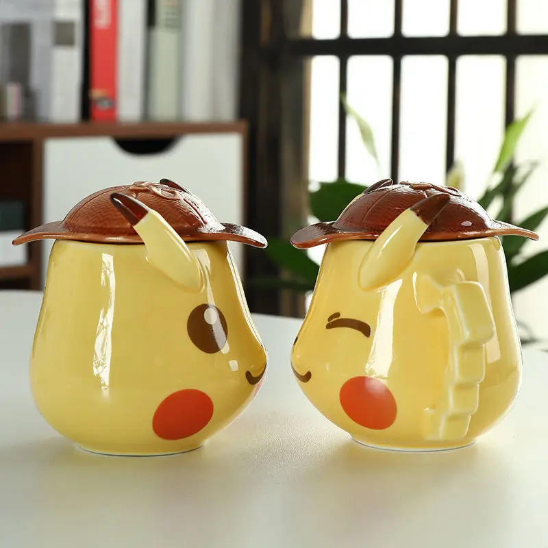 Cartoon Mug Pokemon Pikachu Creative Animation Peripheral Students and Children Cute Ceramic Birthday Gift Home Milk Coffee Cup
Cartoon Mug Pokemon Pikachu Creative Animation Peripheral Students and Children Cute Ceramic Birthday Gift Home Milk Coffee Cup