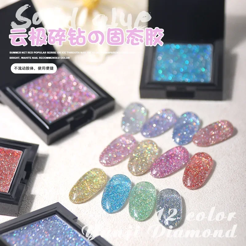 12PCS/Set Nail Solid Polish Gel with Glitter 5g for Newest Color Paint Gel DIY Nail Art Design Quality Nail Gel Gum Manicure
12PCS/Set Nail Solid Polish Gel with Glitter 5g for Newest Color Paint Gel DIY Nail Art Design Quality Nail Gel Gum Manicure