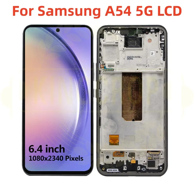 6.4" Original A54 5G LCD For Samsung Galaxy A54 5G A546 LCD Display Touch Screen Digitizer Assembly For Samsung A546 LCD Screen
6.4" Original A54 5G LCD For Samsung Galaxy A54 5G A546 LCD Display Touch Screen Digitizer Assembly For Samsung A546 LCD Screen