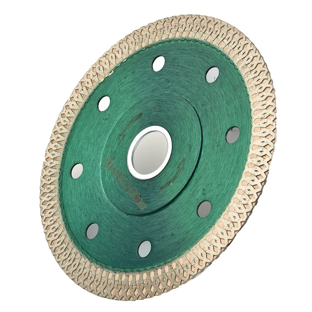 Cutting Blade Diamond Saw Blade Dry And Wet Cutting Green Metal Replacement 105mm/115mm/125mm 10mm Increase 22.23 Mm Arbor
Cutting Blade Diamond Saw Blade Dry And Wet Cutting Green Metal Replacement 105mm/115mm/125mm 10mm Increase 22.23 Mm Arbor