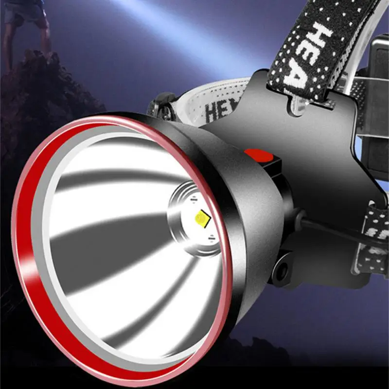 

Супер мощный светодиодный налобный фонарь дальнего действия 1000 м, 18650, налобный фонарь с USB-зарядкой, налобный фонарь для рыбалки на открытом воздухе, лампа