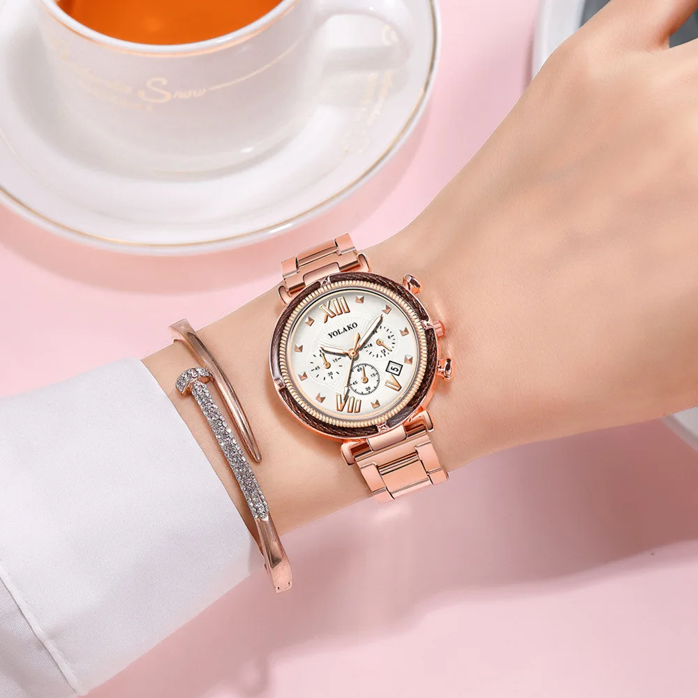 6pcs Set Luxury Women Watches Magnetic Starry Sky Female Clock Quartz Wristwatch Fashion Ladies Wrist Watch Relogio Feminino
6pcs Set Luxury Women Watches Magnetic Starry Sky Female Clock Quartz Wristwatch Fashion Ladies Wrist Watch Relogio Feminino
