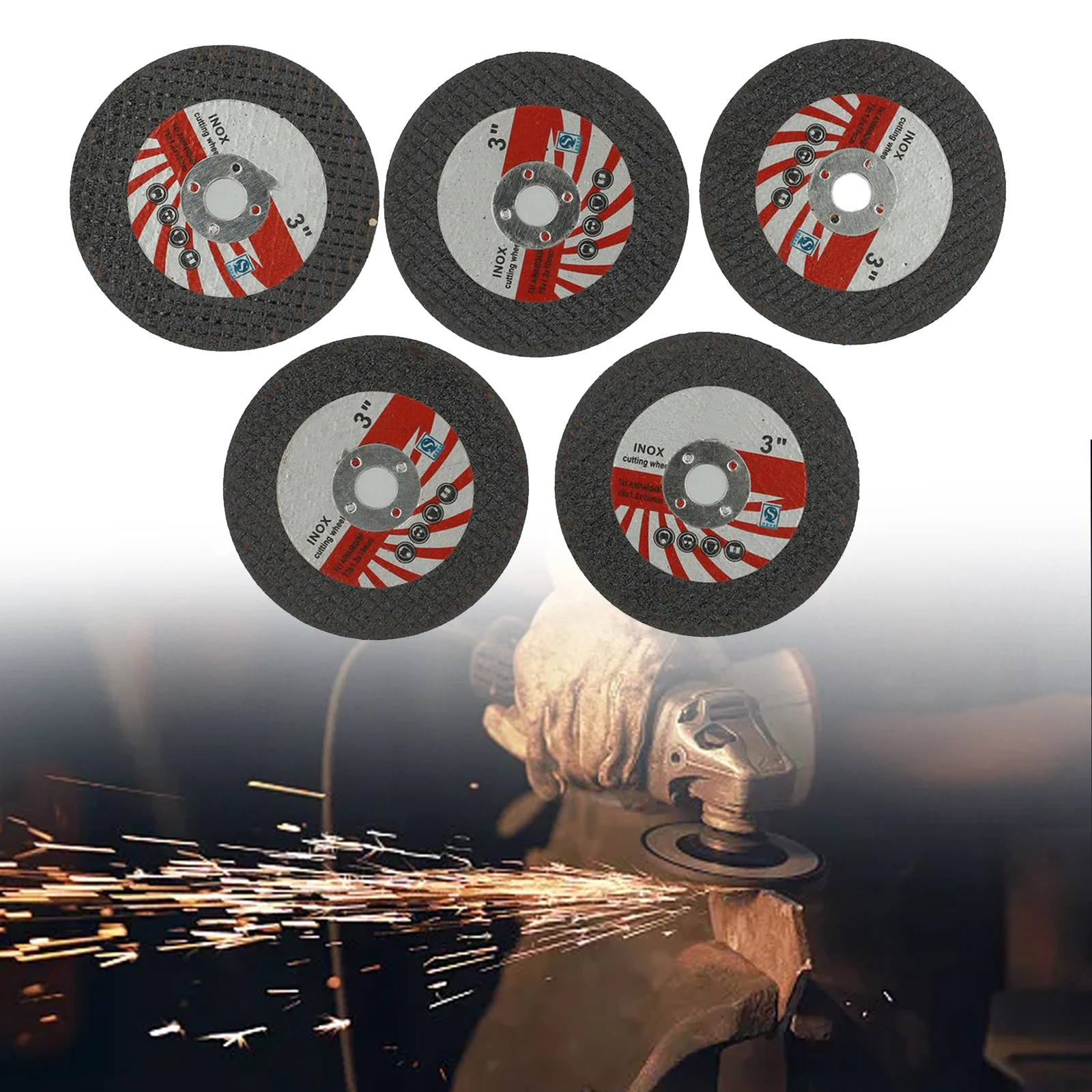 5pcs 75mm Mini Cutting Disc Circular Resin Grinding Wheel Saw Blade Angle Grinder Attachment Cutting Polishing Disc Kit
5pcs 75mm Mini Cutting Disc Circular Resin Grinding Wheel Saw Blade Angle Grinder Attachment Cutting Polishing Disc Kit