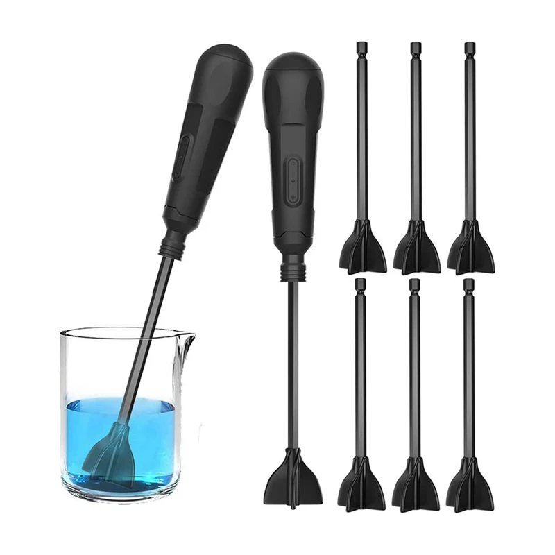 1 Set Portable Resin Mixer Resin Mixer With 7 Pcs Paddles For Drill, Resin Stirrer Paddles For Silicone Mixing
1 Set Portable Resin Mixer Resin Mixer With 7 Pcs Paddles For Drill, Resin Stirrer Paddles For Silicone Mixing