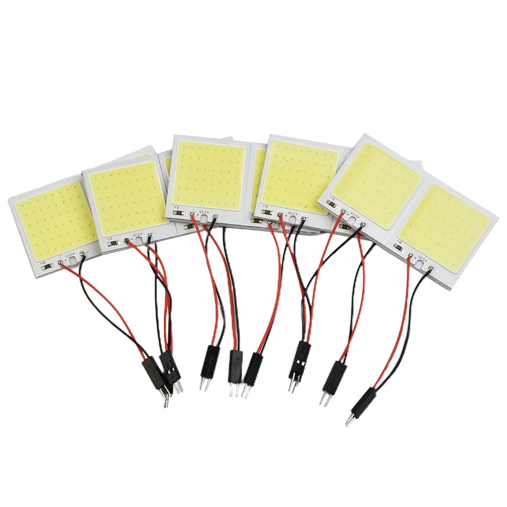 Interior Lamp Panel Lights White 18 LED Chips 40 X 20mm Accessories COB Dome Parts Replacement T10 Adapter Garden
Interior Lamp Panel Lights White 18 LED Chips 40 X 20mm Accessories COB Dome Parts Replacement T10 Adapter Garden