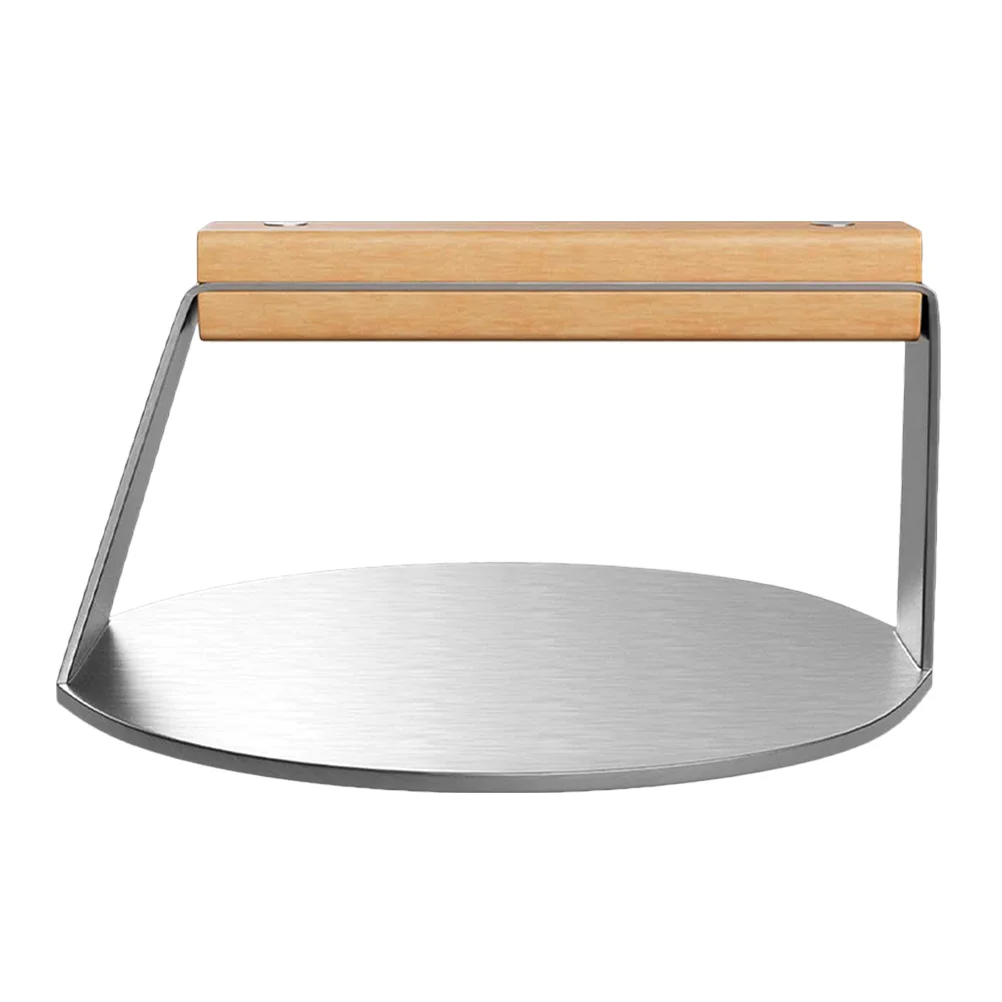 Meat Press Pasties Burger Making Tool Kitchen Accessory Smash Squeezer Beech Wood Metal Smasher Household Patty Maker
Meat Press Pasties Burger Making Tool Kitchen Accessory Smash Squeezer Beech Wood Metal Smasher Household Patty Maker