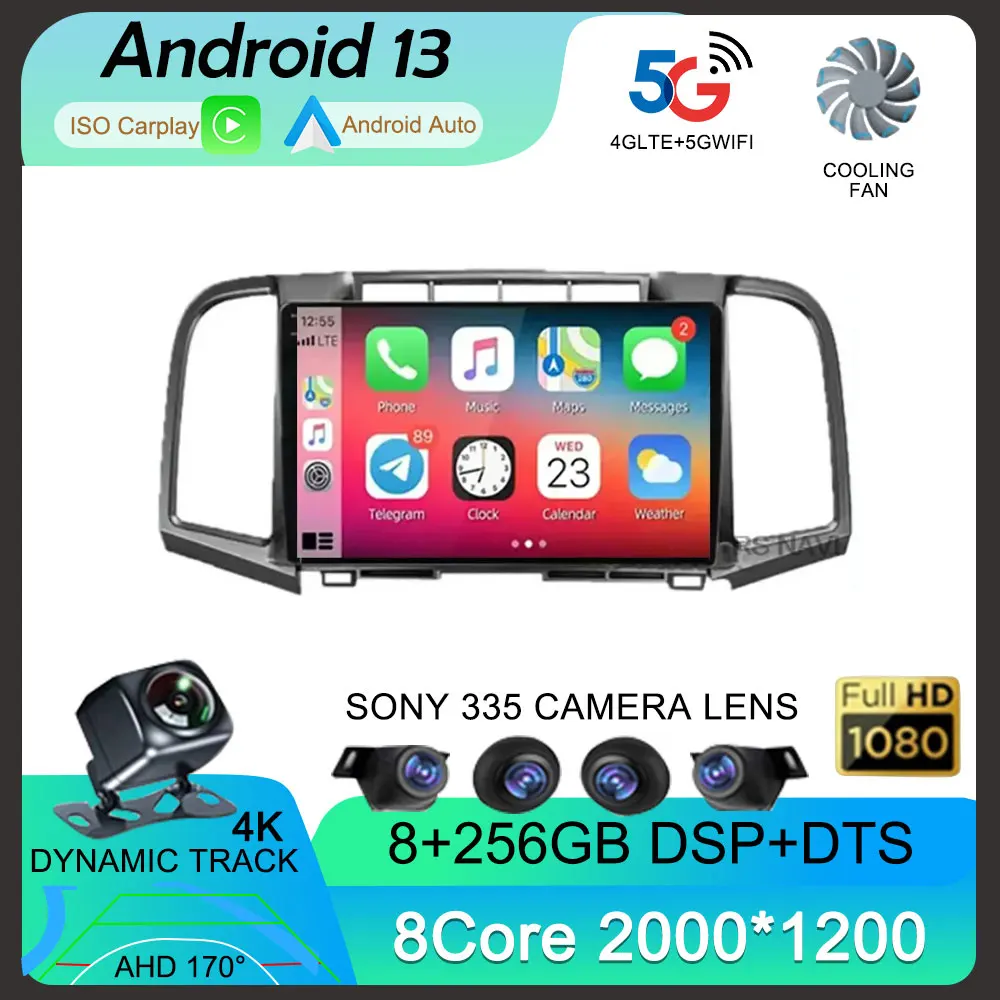 Автомобильный радиоприемник Android 13 для Toyota Venza 2008 - 2016 QLED DSP, умный мультимедийный видеоплеер, автомобильный стерео навигатор GPS, головное устройство без DVD
Автомобильный радиоприемник Android 13 для Toyota Venza 2008 - 2016 QLED DSP, умный мультимедийный видеоплеер, автомобильный стерео навигатор GPS, головное устройство без DVD