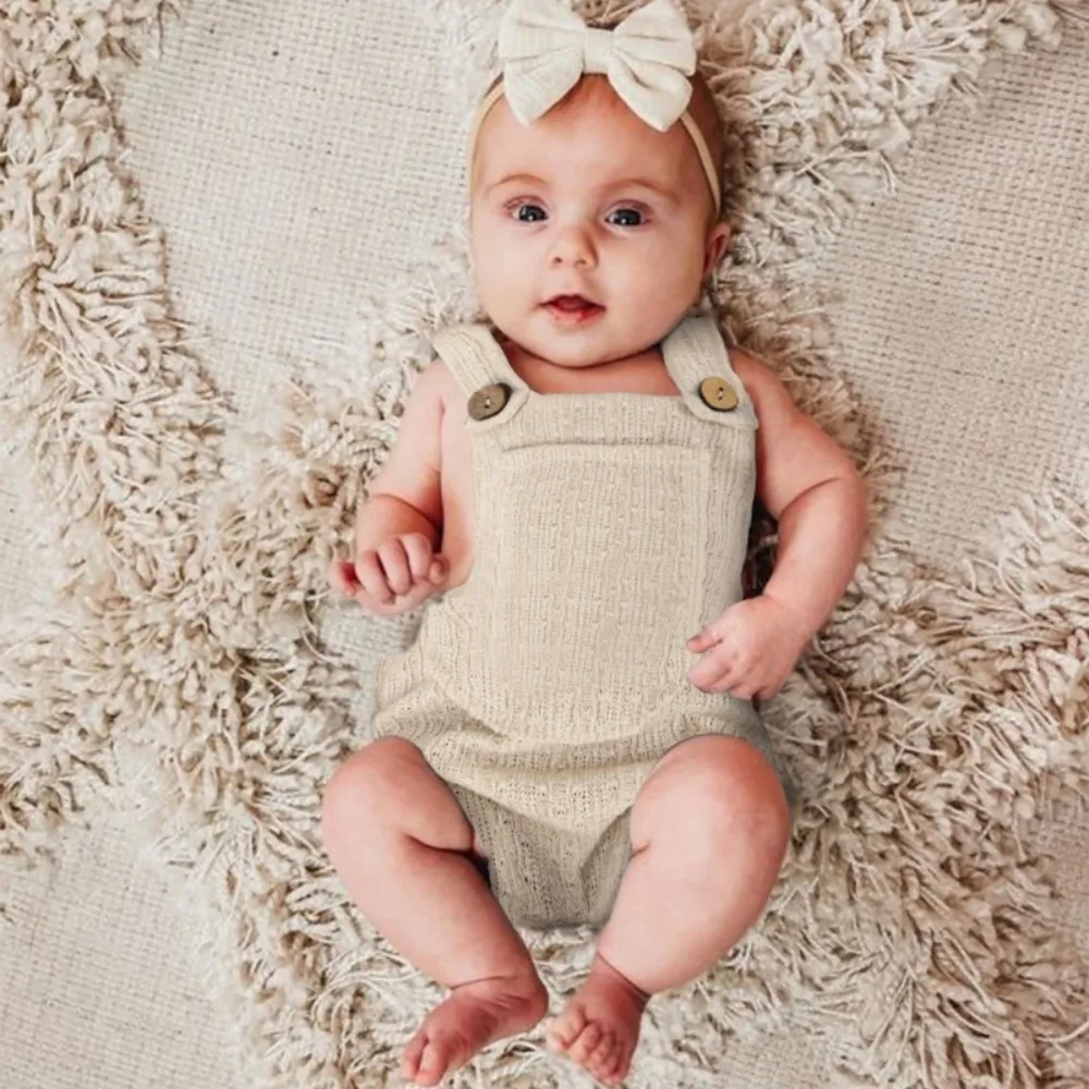 Striped Short Jumpsuit Baby Cute Suspender Jumpsuits Baby Boy Girl Outfit Knitted Outfits Baby Photography Props Accessories
Striped Short Jumpsuit Baby Cute Suspender Jumpsuits Baby Boy Girl Outfit Knitted Outfits Baby Photography Props Accessories