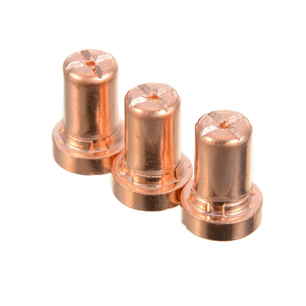 PT-31 Plasma Cutter Consumables Electrodes Cutting Consumables Electrodes Replacement 60pcs Electrode Nozzle PT-31
PT-31 Plasma Cutter Consumables Electrodes Cutting Consumables Electrodes Replacement 60pcs Electrode Nozzle PT-31