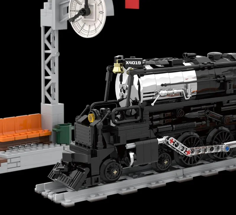 1186Pcs MOC City Technology Train Steam Transportation Vehicle Model Toys Building Blocks Bricks Birthday Gifts Kid Children DIY 1186Pcs MOC City Technology Train Steam Transportation Vehicle Model Toys Building Blocks Bricks Birthday Gifts Kid Children DIY